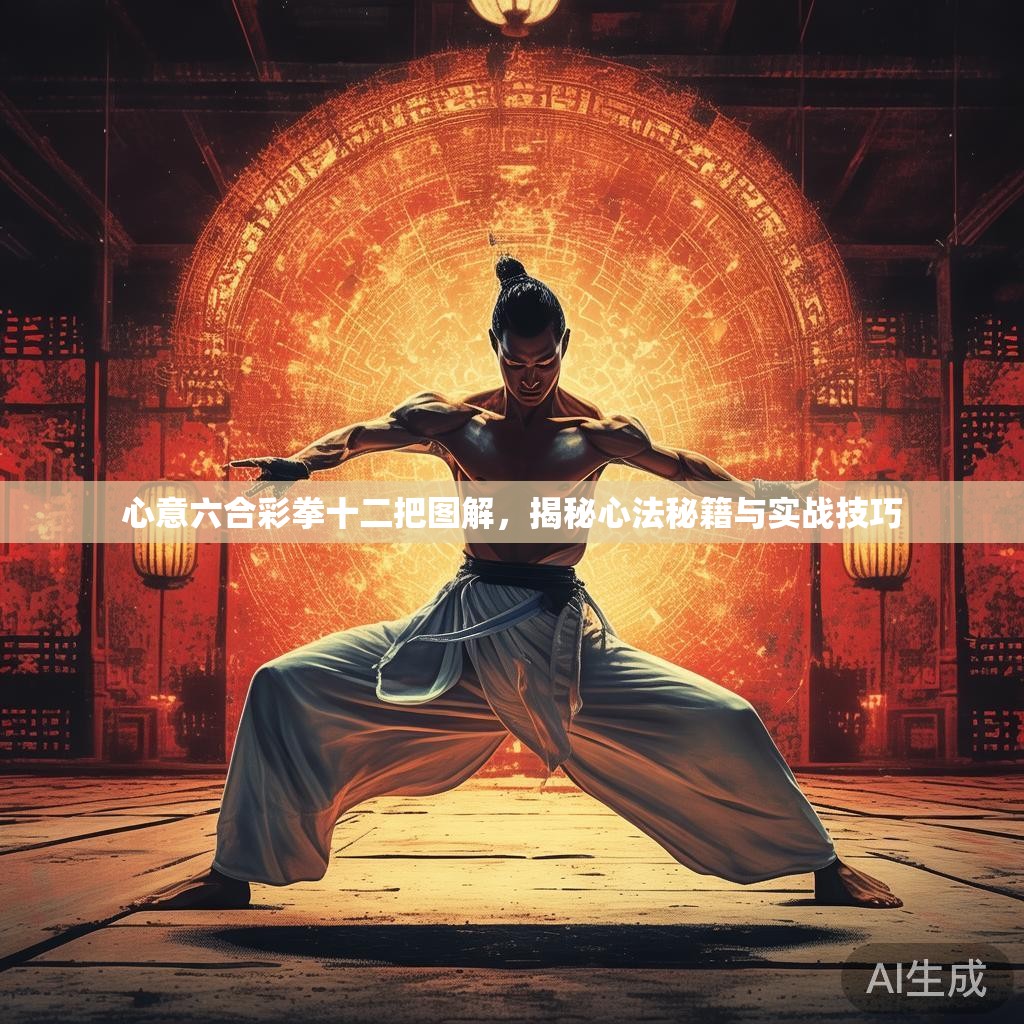 心意六合彩拳十二把图解，揭秘心法秘籍与实战技巧