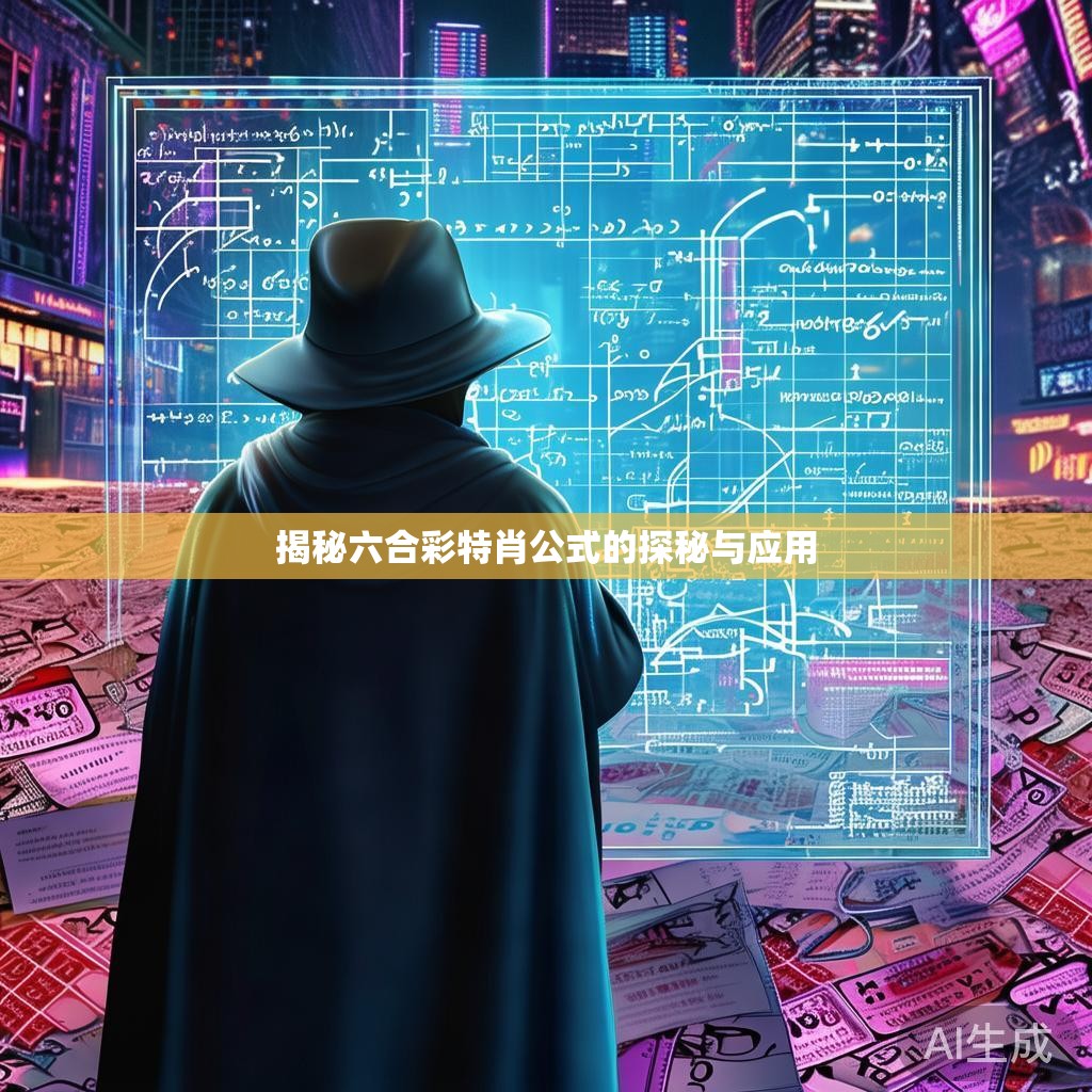 揭秘六合彩特肖公式的探秘与应用