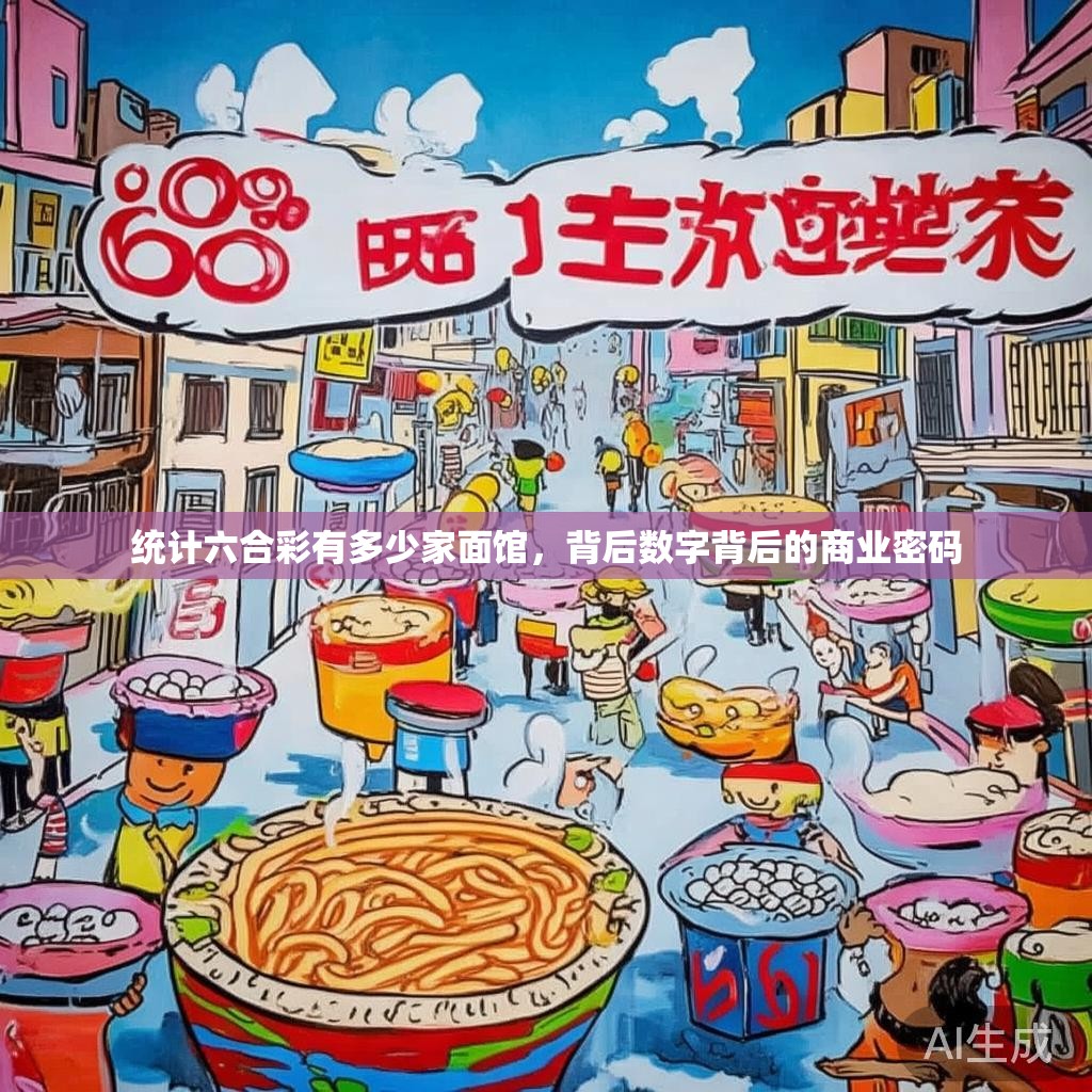 统计六合彩有多少家面馆,背后数字背后的商业密码 统计六合彩有多少家面馆,背后数字背后的商业密码