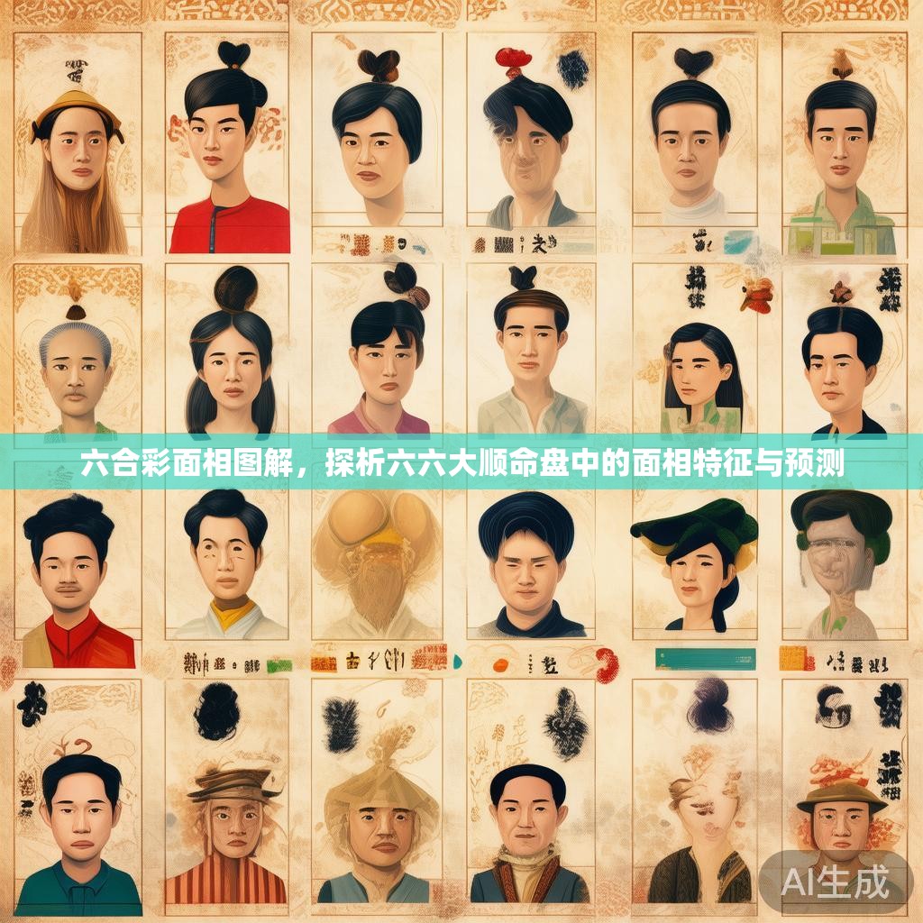 六合彩面相图解，探析六六大顺命盘中的面相特征与预测