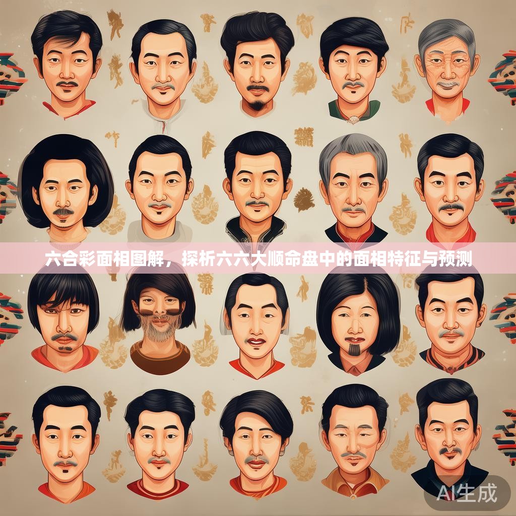 六合彩面相图解，探析六六大顺命盘中的面相特征与预测