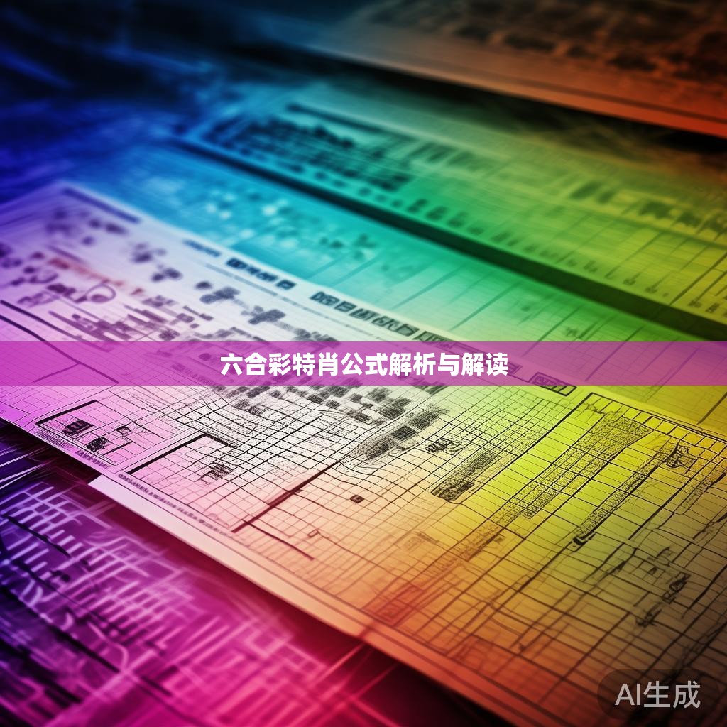 六合彩特肖公式解析与解读