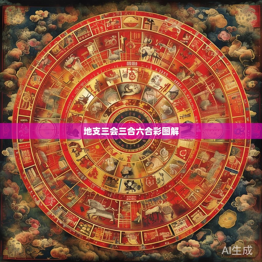 地支三会三合六合彩图解