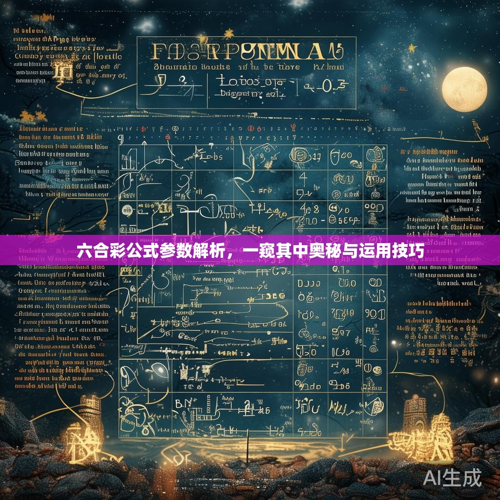 六合彩公式参数解析，一窥其中奥秘与运用技巧