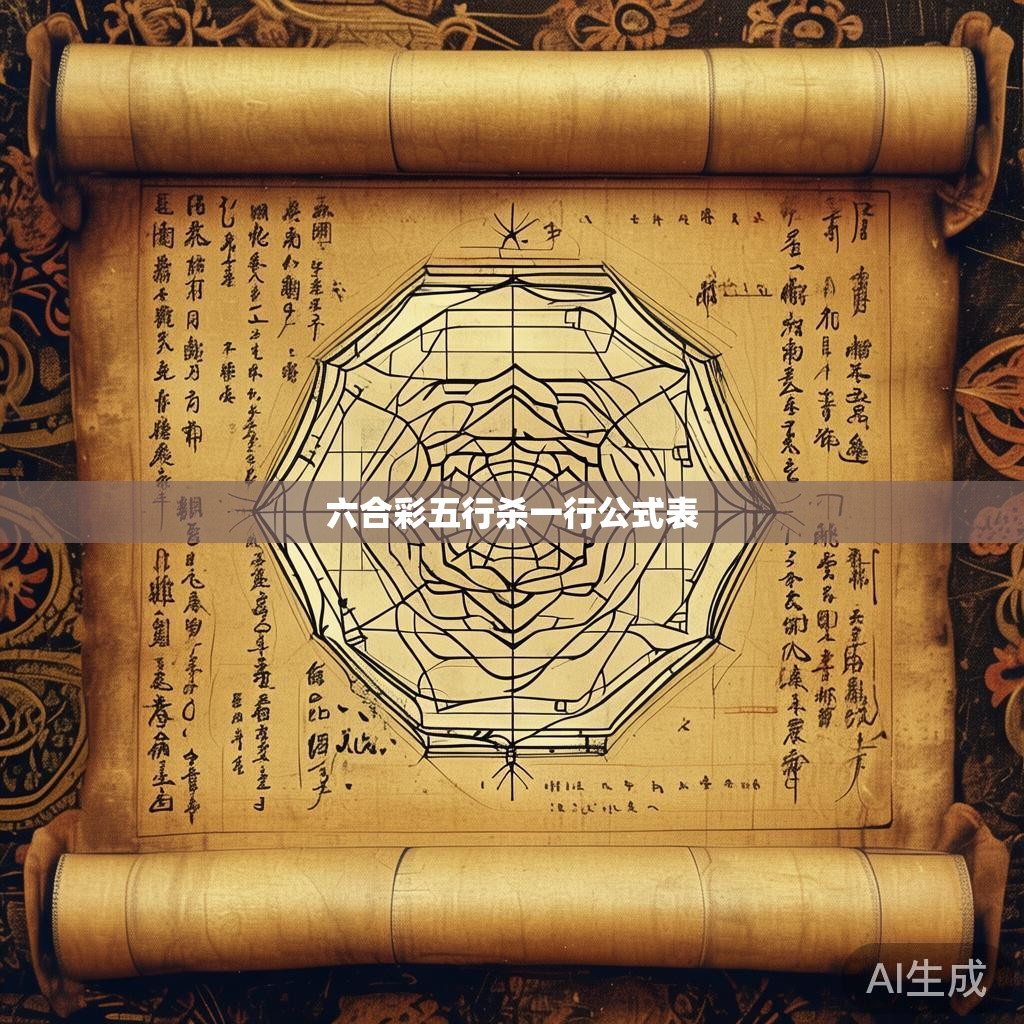 六合彩五行杀一行公式表，解读命中六法揭示玄机