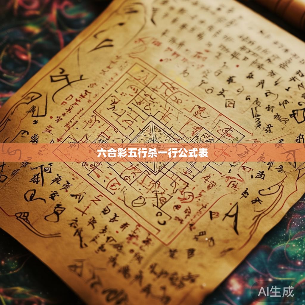 六合彩五行杀一行公式表，解读命中六法揭示玄机