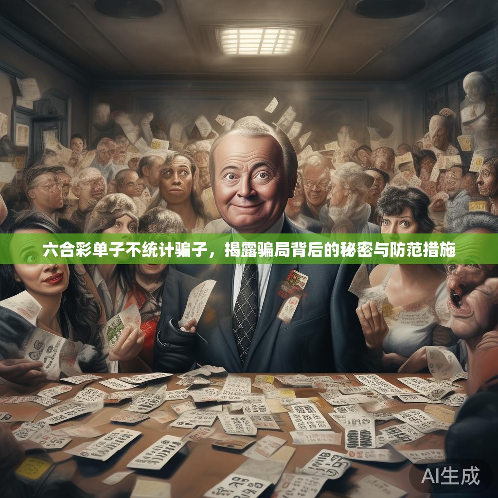 六合彩单子不统计骗子，揭露骗局背后的秘密与防范措施
