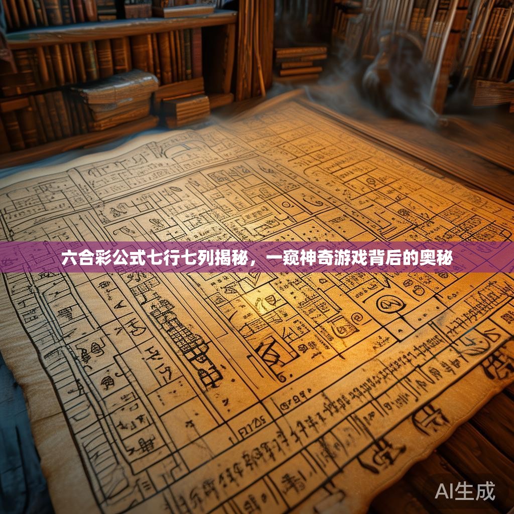 六合彩公式七行七列揭秘，一窥神奇游戏背后的奥秘