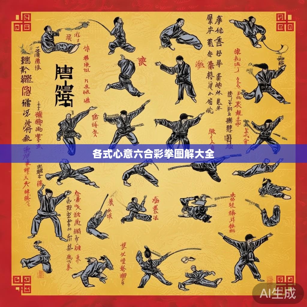 各式心意六合彩拳图解大全
