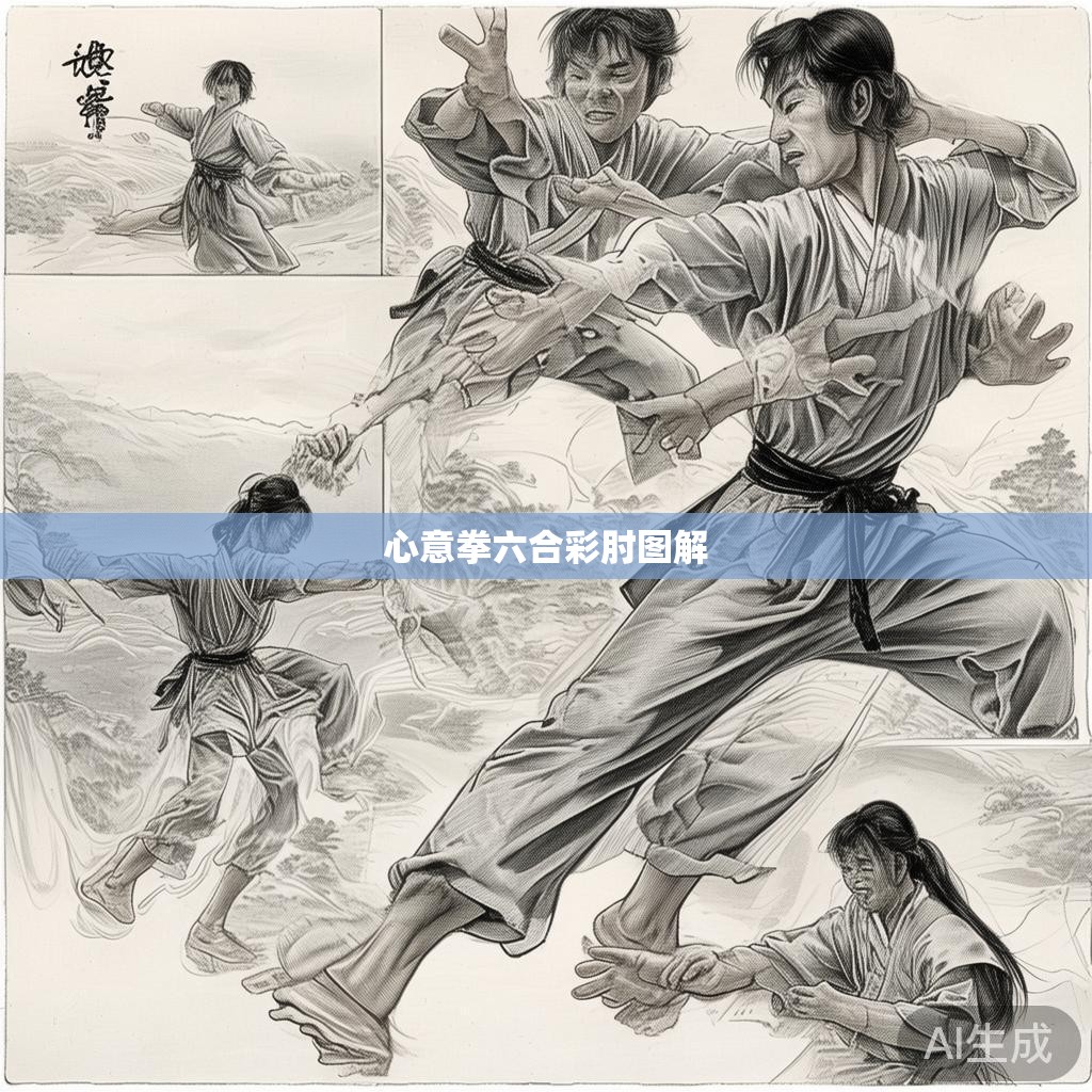 心意拳六合彩肘图解，掌握其招式、实战应用与技巧