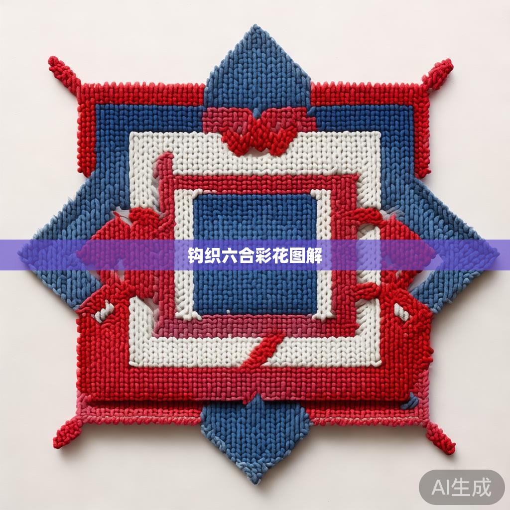 钩织六合彩花图解 钩织六合彩花图解