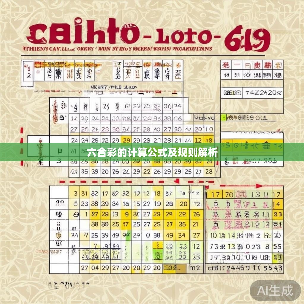 六合彩的计算公式及规则解析