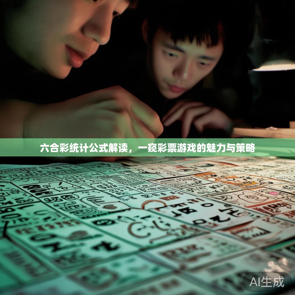 六合彩统计公式解读，一窥彩票游戏的魅力与策略