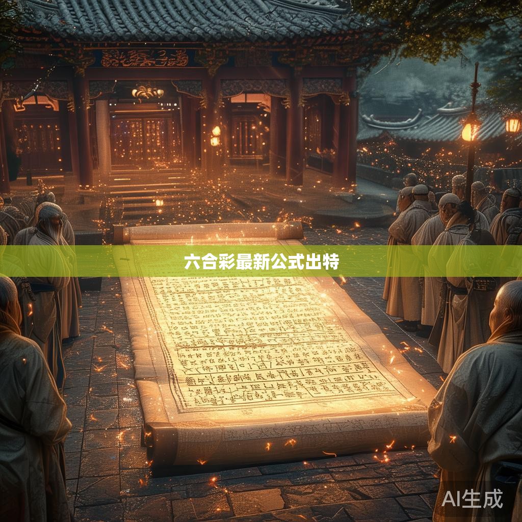 六合彩最新公式出特探析，揭秘神秘大奖背后的奥秘