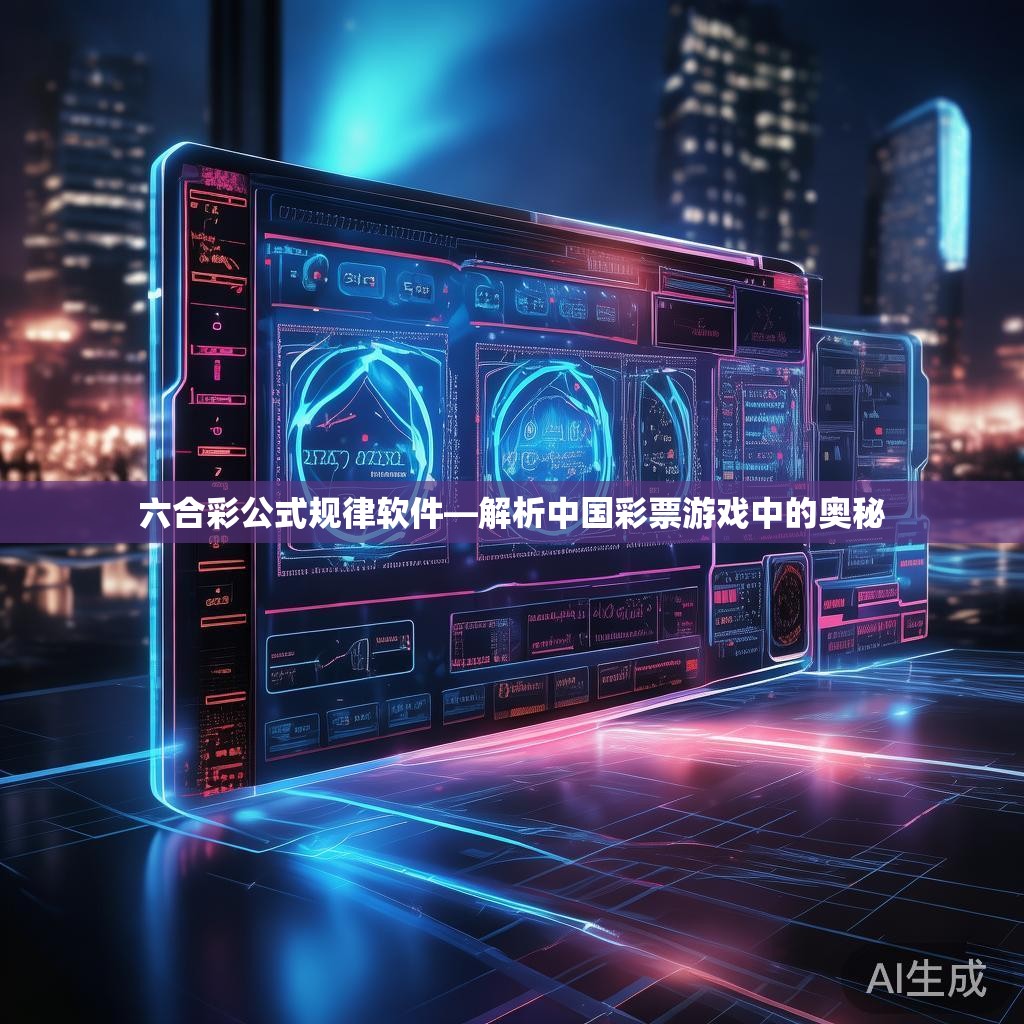 六合彩公式规律软件—解析中国彩票游戏中的奥秘