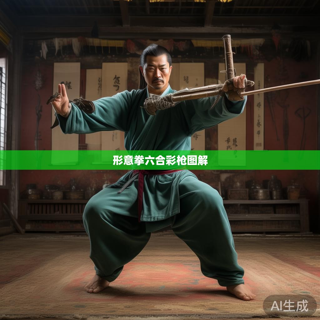 形意拳六合彩枪的实战解析及图解，构建武术门派体系中的利器