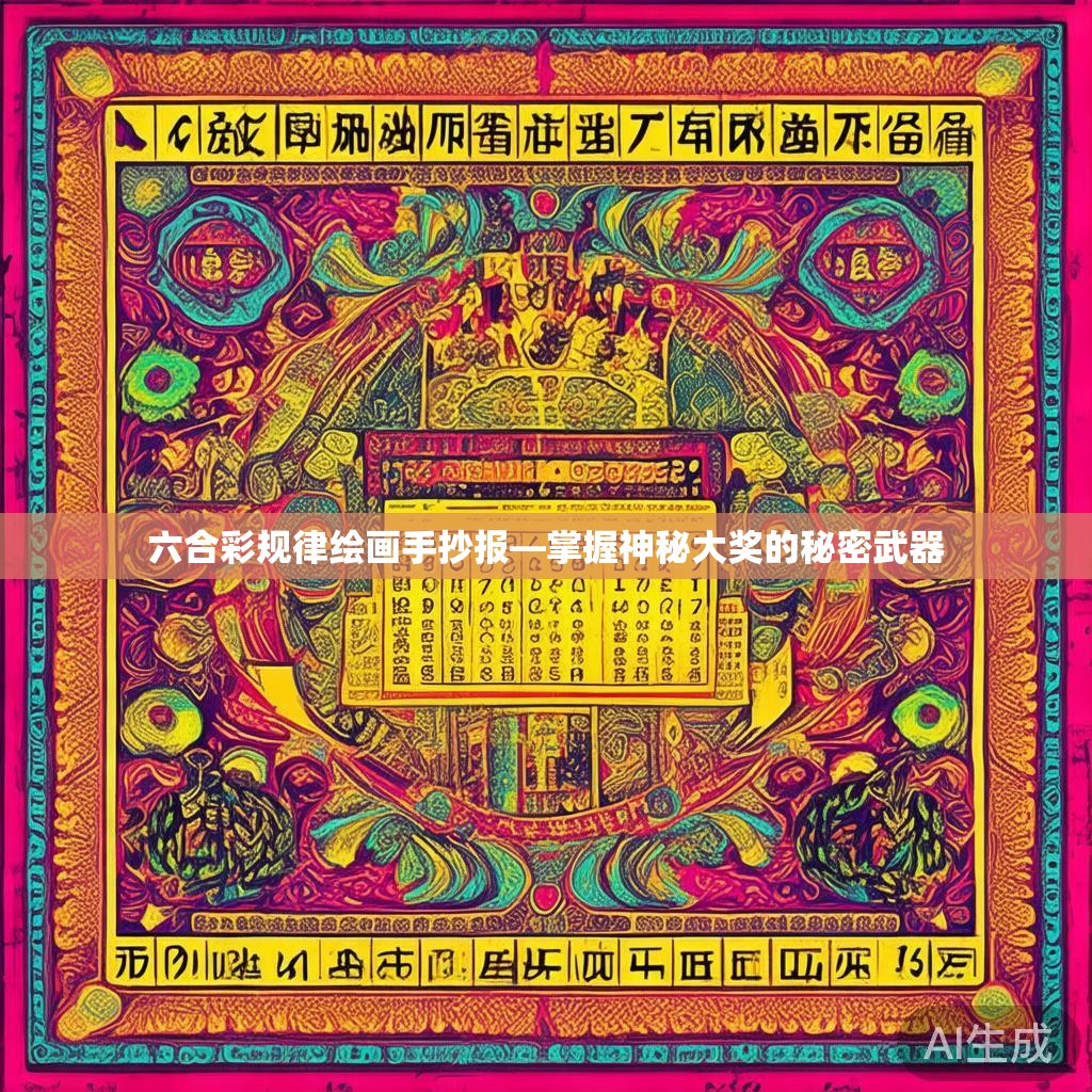 六合彩规律绘画手抄报—掌握神秘大奖的秘密武器