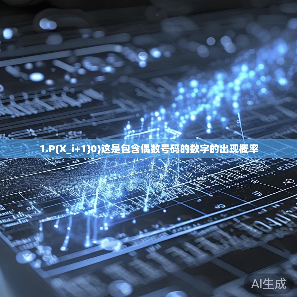 1.P(X_i+1}0)这是包含偶数号码的数字的出现概率