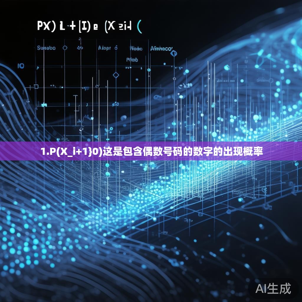1.P(X_i+1}0)这是包含偶数号码的数字的出现概率