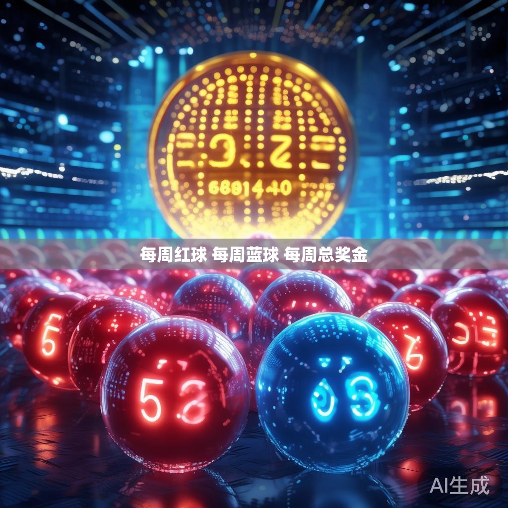 每周红球 每周蓝球 每周总奖金