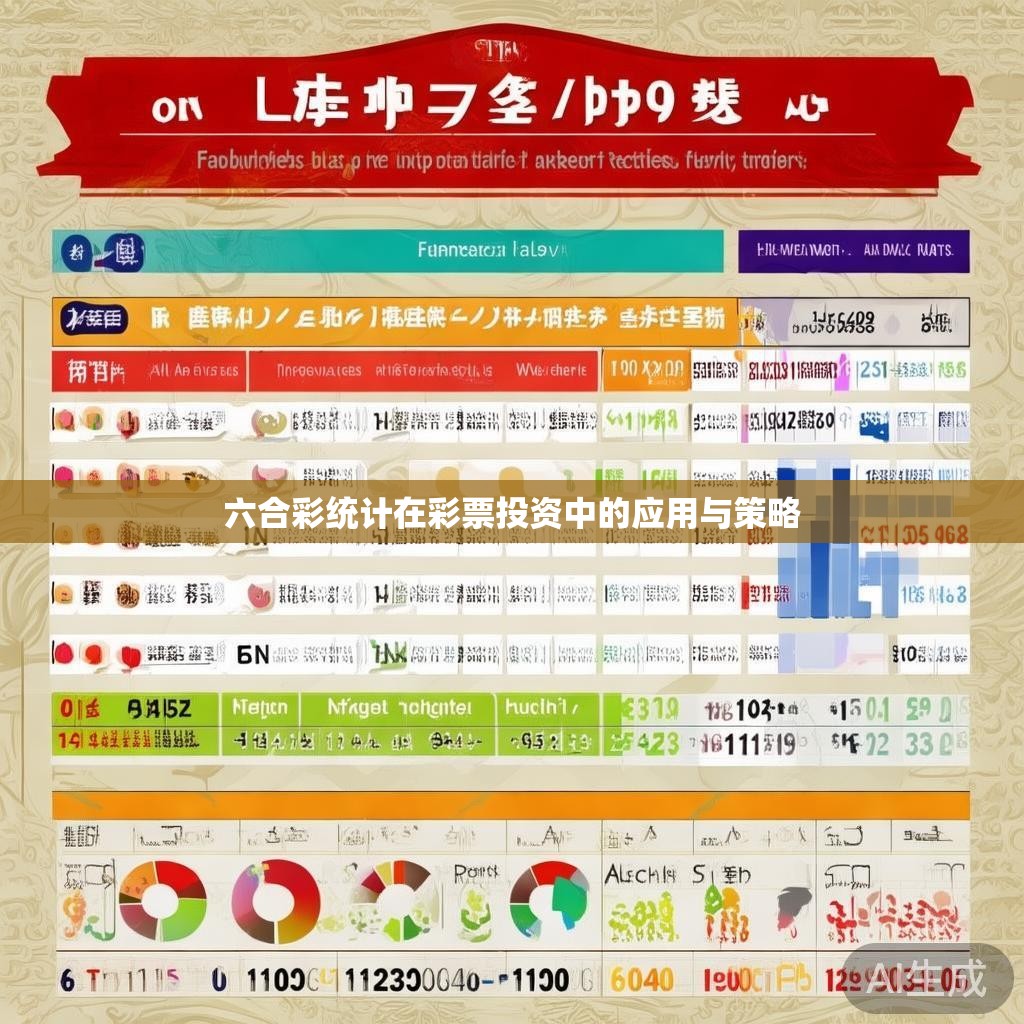 六合彩统计在彩票投资中的应用与策略