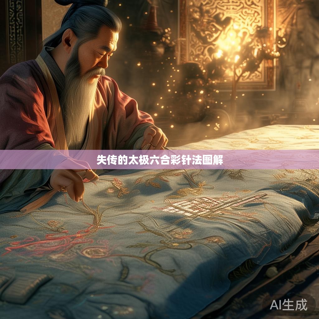 失传的太极六合彩针法图解，揭开神秘面纱，重新探索中国传统的国粹技艺