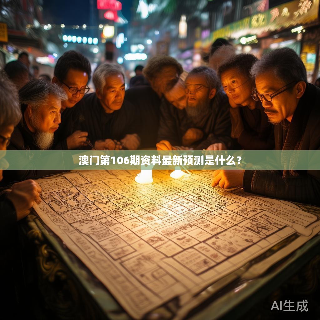 澳门第106期资料最新预测是什么? 澳门第106期资料最新预测是什么?