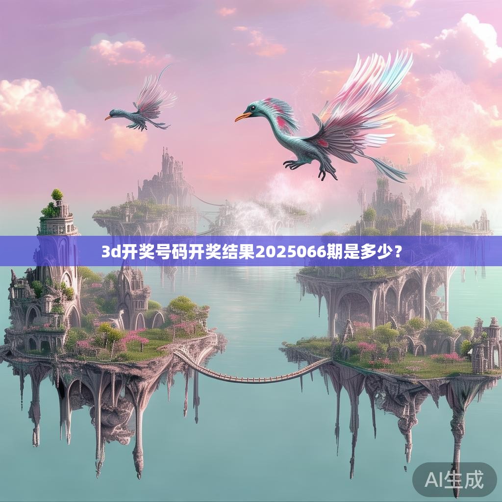 3d开奖号码开奖结果2025066期是多少? 3d开奖号码开奖结果2025066期是多少?