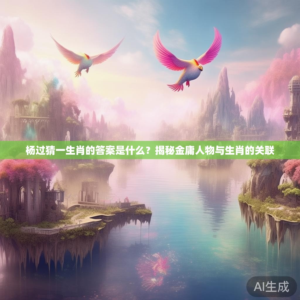 杨过猜一生肖的答案是什么?揭秘金庸人物与生肖的关联 杨过猜一生肖的答案是什么?揭秘金庸人物与生肖的关联