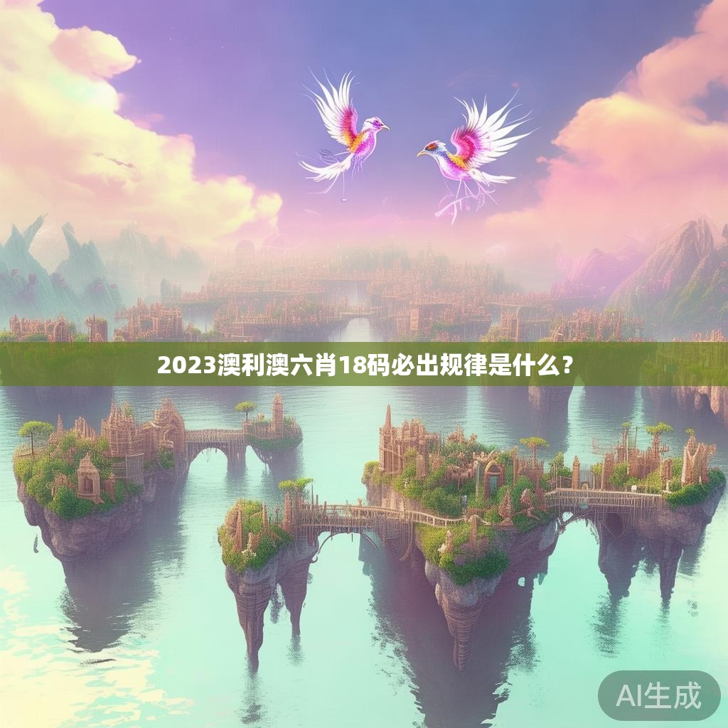 2023澳利澳六肖18码必出规律是什么? 2023澳利澳六肖18码必出规律是什么?