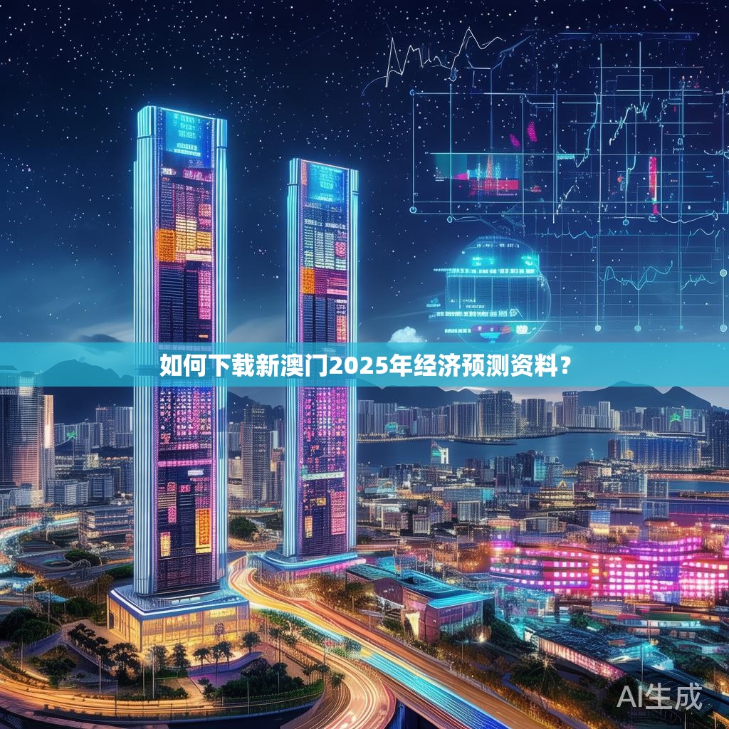 如何下载新澳门2025年经济预测资料? 如何下载新澳门2025年经济预测资料?