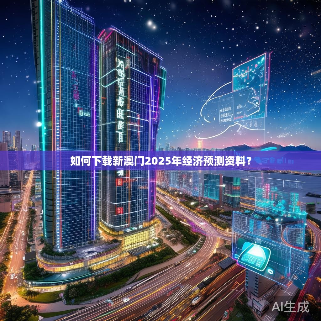 如何下载新澳门2025年经济预测资料? 如何下载新澳门2025年经济预测资料?
