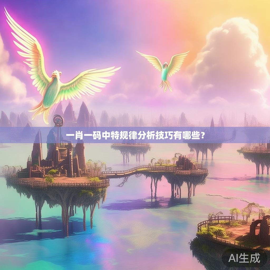 一肖一码中特规律分析技巧有哪些? 一肖一码中特规律分析技巧有哪些?