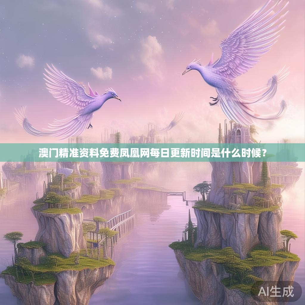 澳门精准资料免费凤凰网每日更新时间是什么时候? 澳门精准资料免费凤凰网每日更新时间是什么时候?