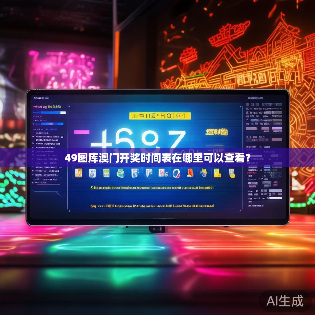 49图库澳门开奖时间表在哪里可以查看? 49图库澳门开奖时间表在哪里可以查看?