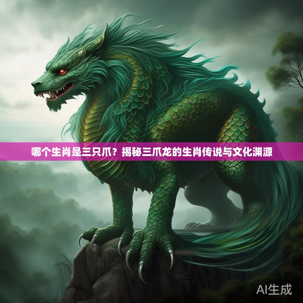 哪个生肖是三只爪?揭秘三爪龙的生肖传说与文化渊源 哪个生肖是三只爪?揭秘三爪龙的生肖传说与文化渊源