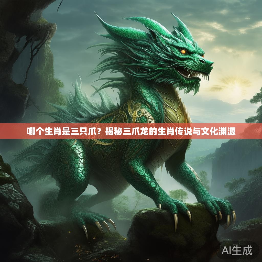 哪个生肖是三只爪?揭秘三爪龙的生肖传说与文化渊源 哪个生肖是三只爪?揭秘三爪龙的生肖传说与文化渊源