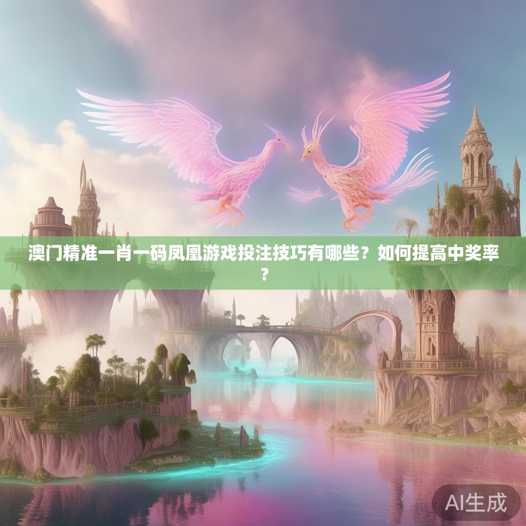 澳门精准一肖一码凤凰游戏投注技巧有哪些?如何提高中奖率? 澳门精准一肖一码凤凰游戏投注技巧有哪些?如何提高中奖率?