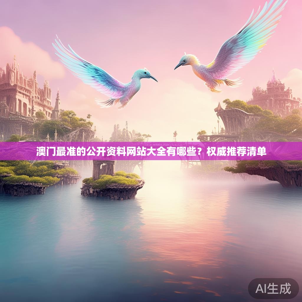 澳门最准的公开资料网站大全有哪些?权威推荐清单 澳门最准的公开资料网站大全有哪些?权威推荐清单