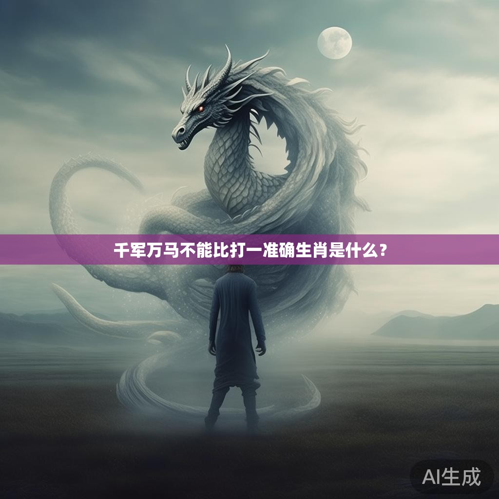 千军万马不能比打一准确生肖是什么？