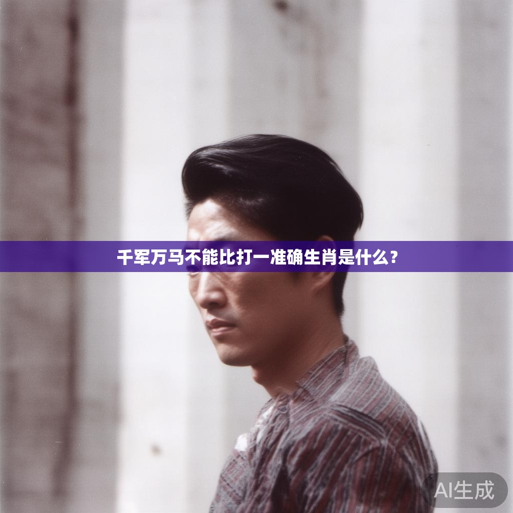 千军万马不能比打一准确生肖是什么？