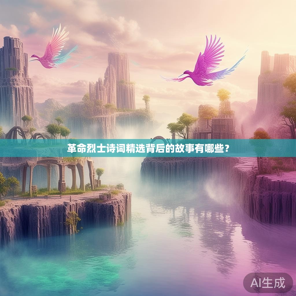 革命烈士诗词精选背后的故事有哪些？