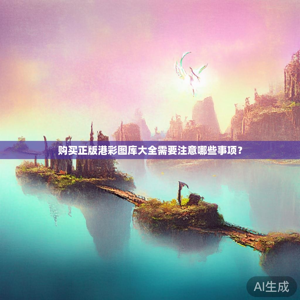 购买正版港彩图库大全需要注意哪些事项？