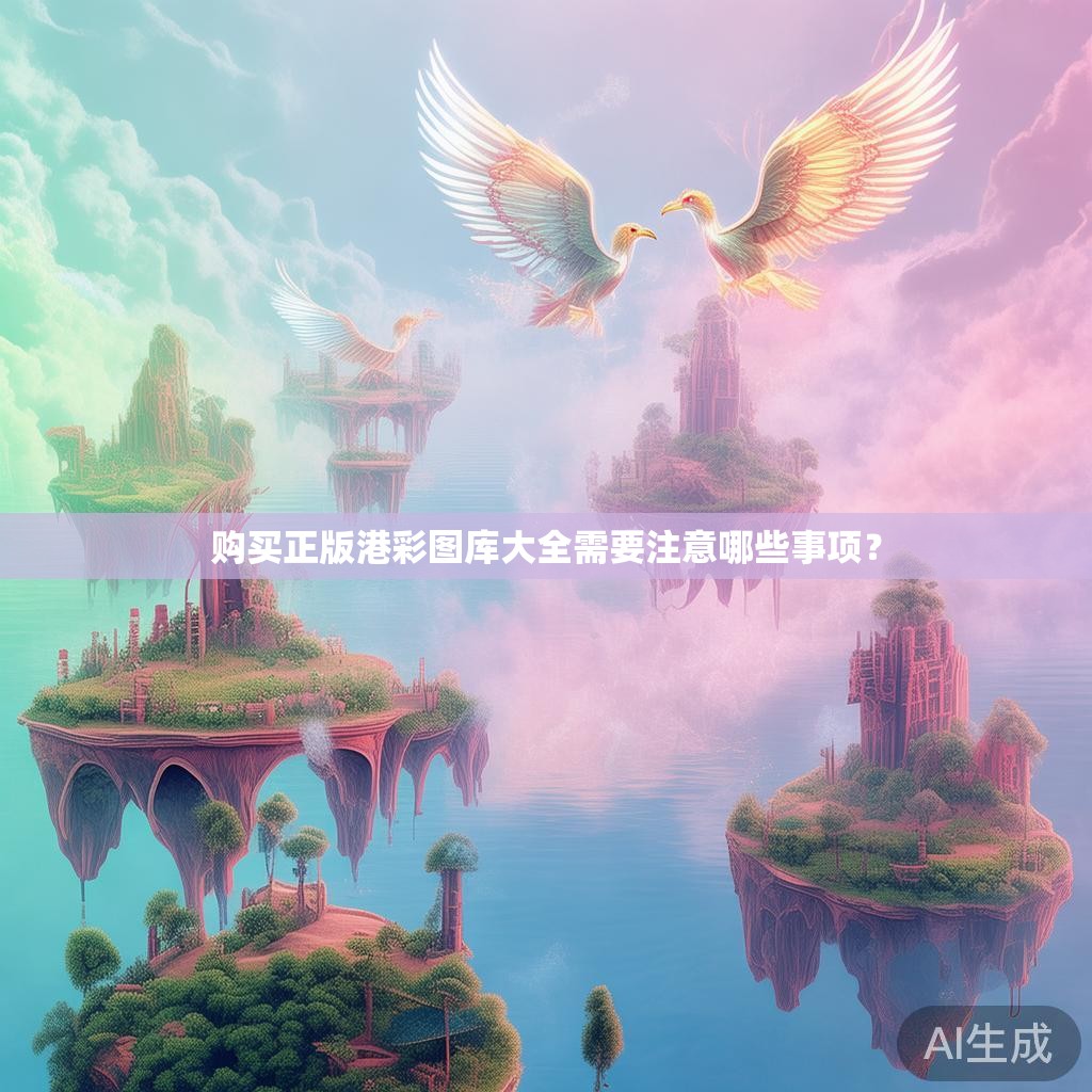 购买正版港彩图库大全需要注意哪些事项？