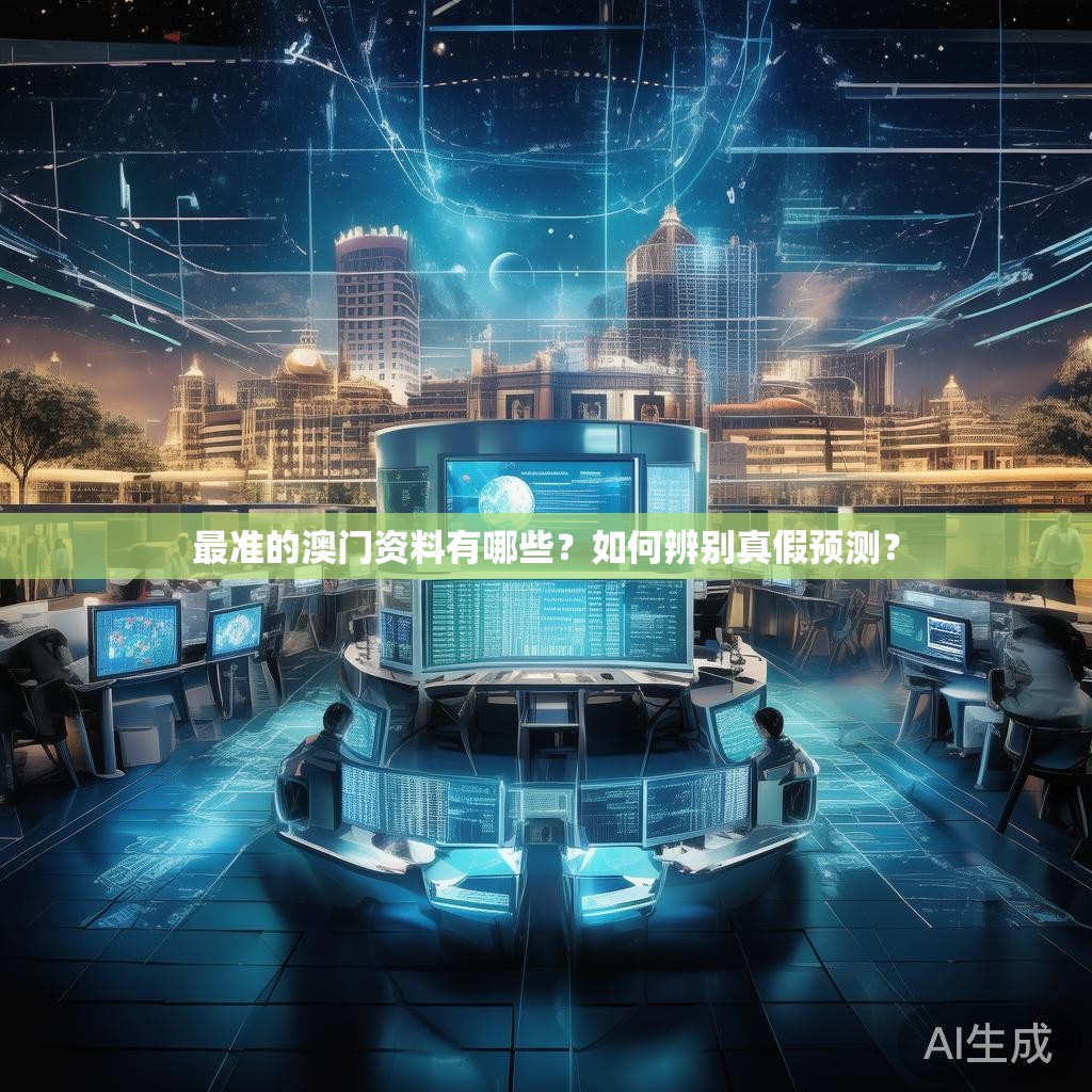 最准的澳门资料有哪些？如何辨别真假预测？