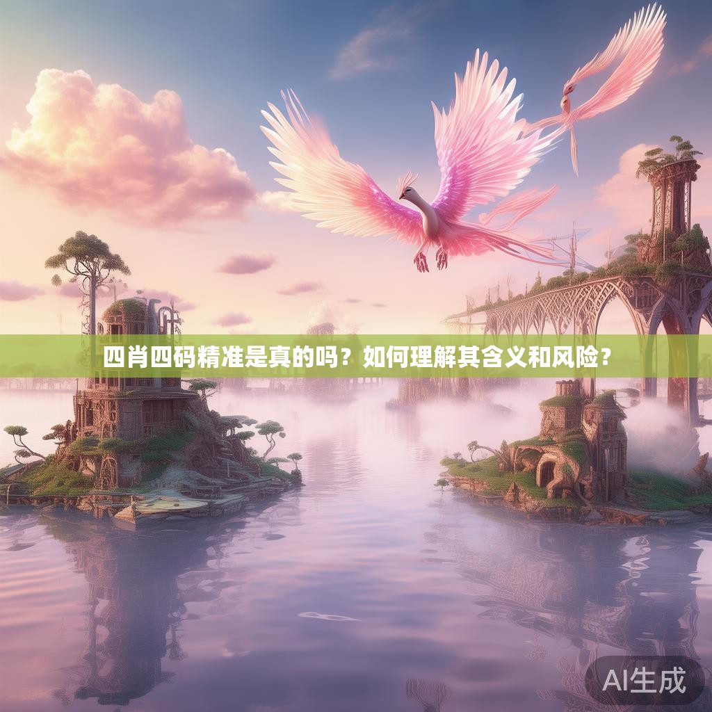 四肖四码精准是真的吗？如何理解其含义和风险？