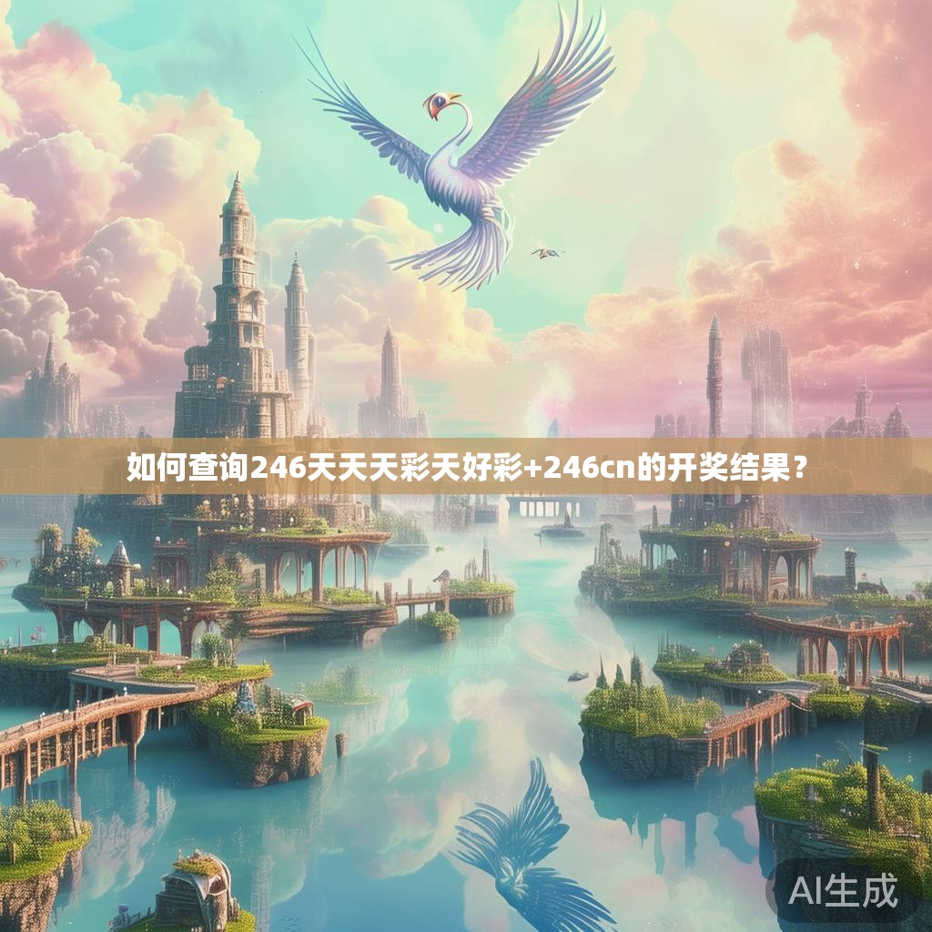 如何查询246天天天彩天好彩+246cn的开奖结果？