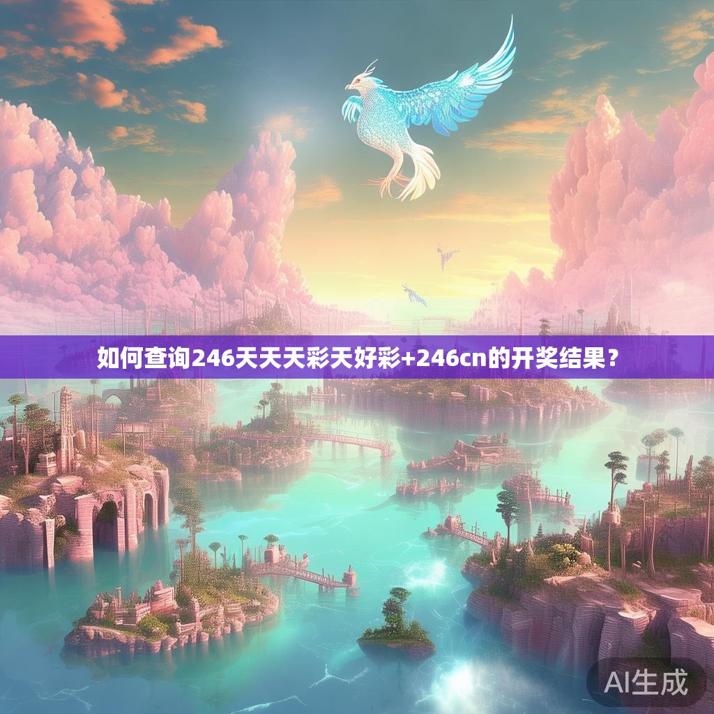 如何查询246天天天彩天好彩+246cn的开奖结果？