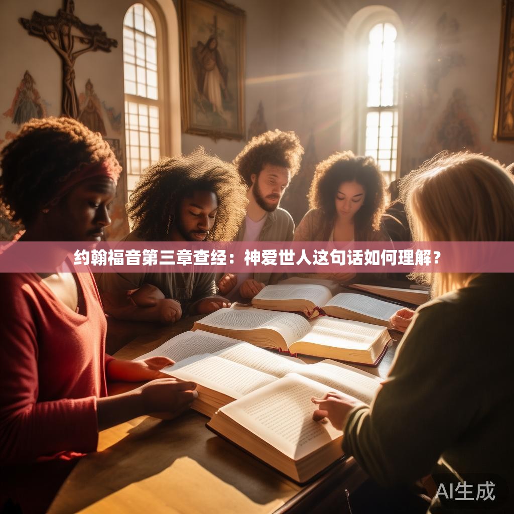 约翰福音第三章查经：神爱世人这句话如何理解？