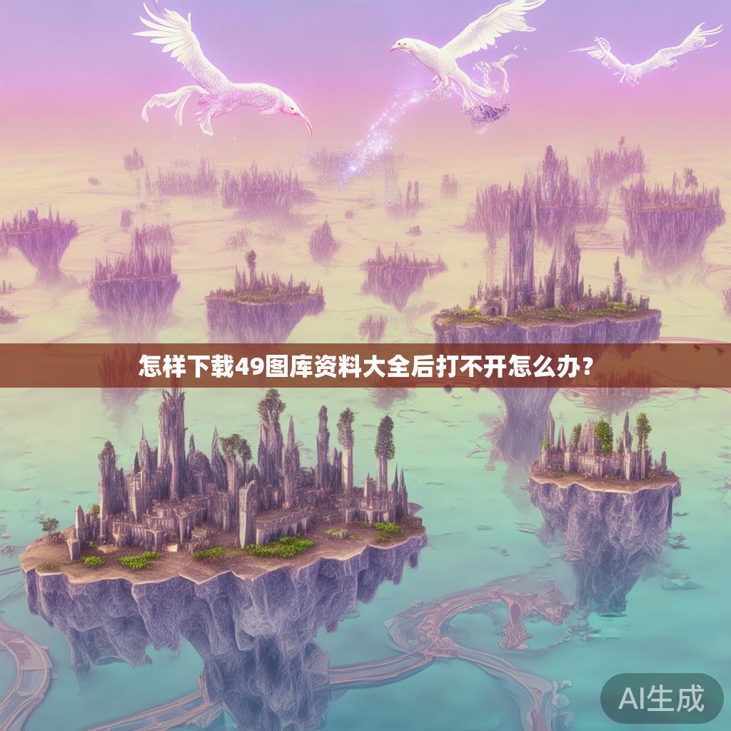 怎样下载49图库资料大全后打不开怎么办？